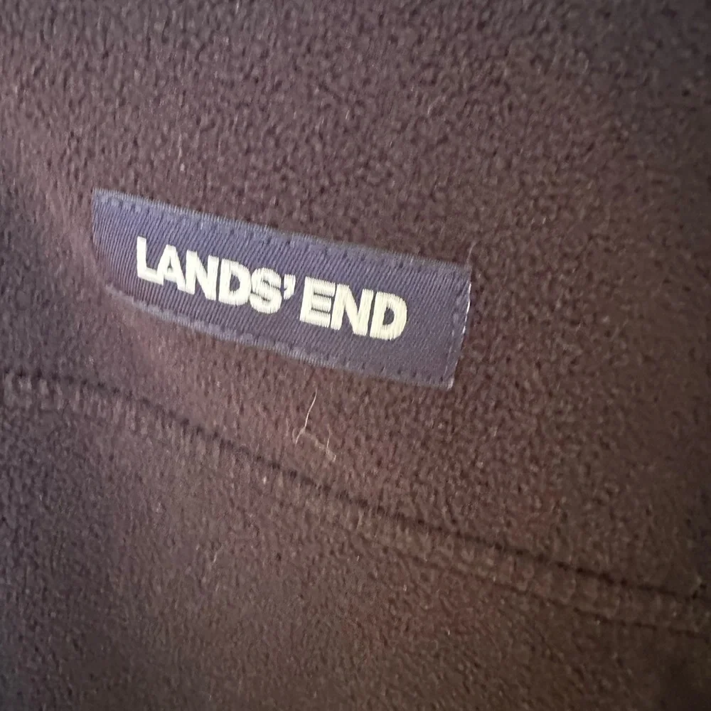 Lands End stylish zip